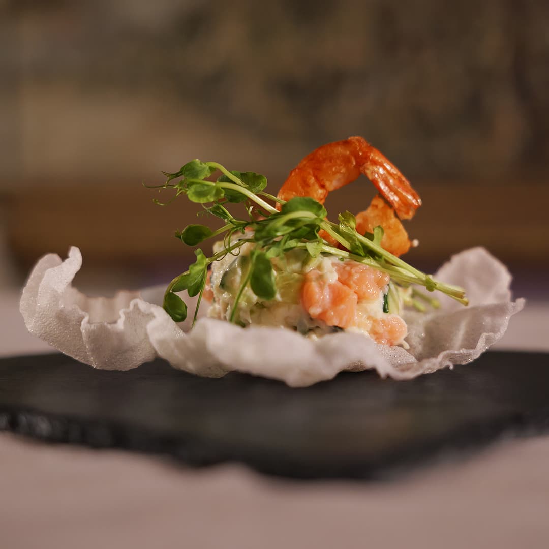 Café Paris event setup